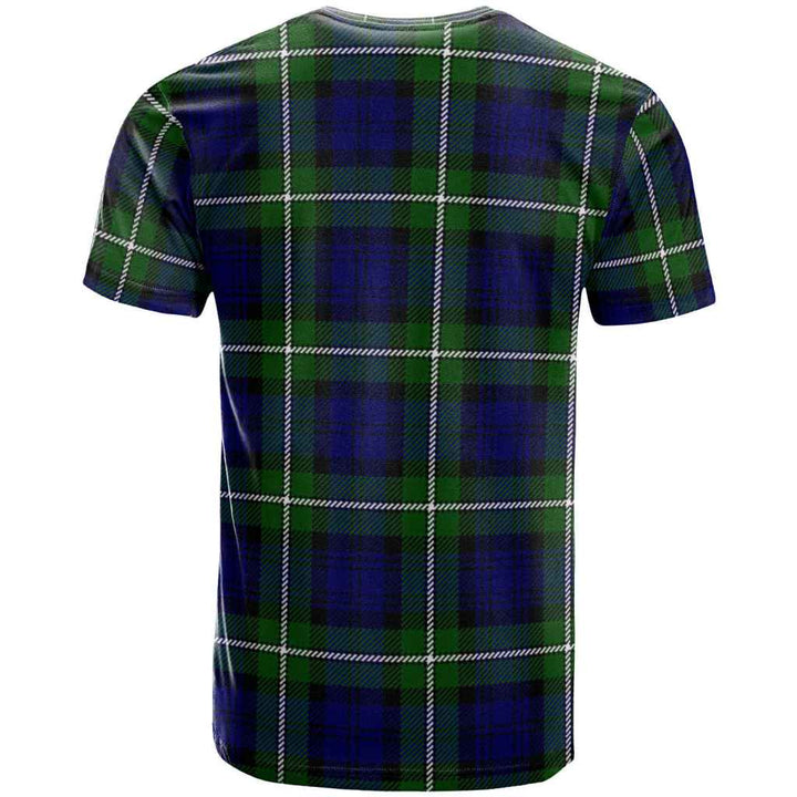 Scottish Forbes Modern Clan Tartan T-Shirt Back Side Tartan Plaid