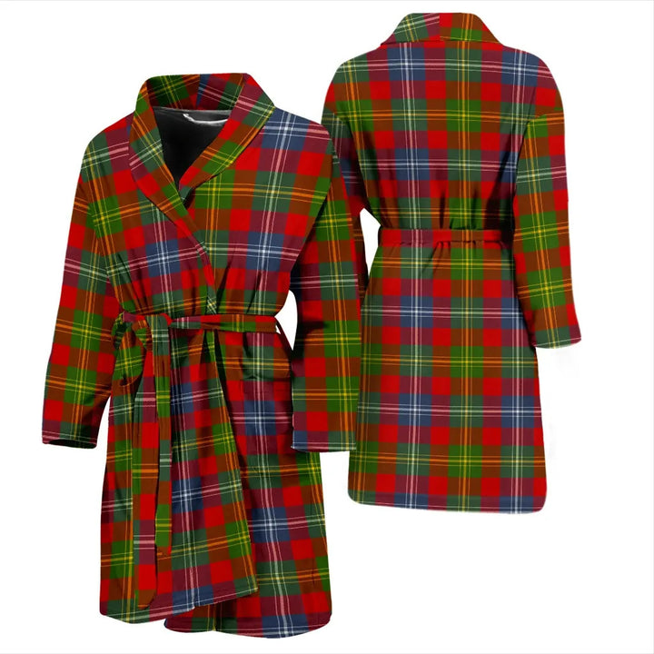 Scottish Forrester Clan Tartan Bathrobe 3