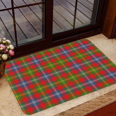 Scottish Forrester Clan Tartan Door Mat Tartan Plaid 1