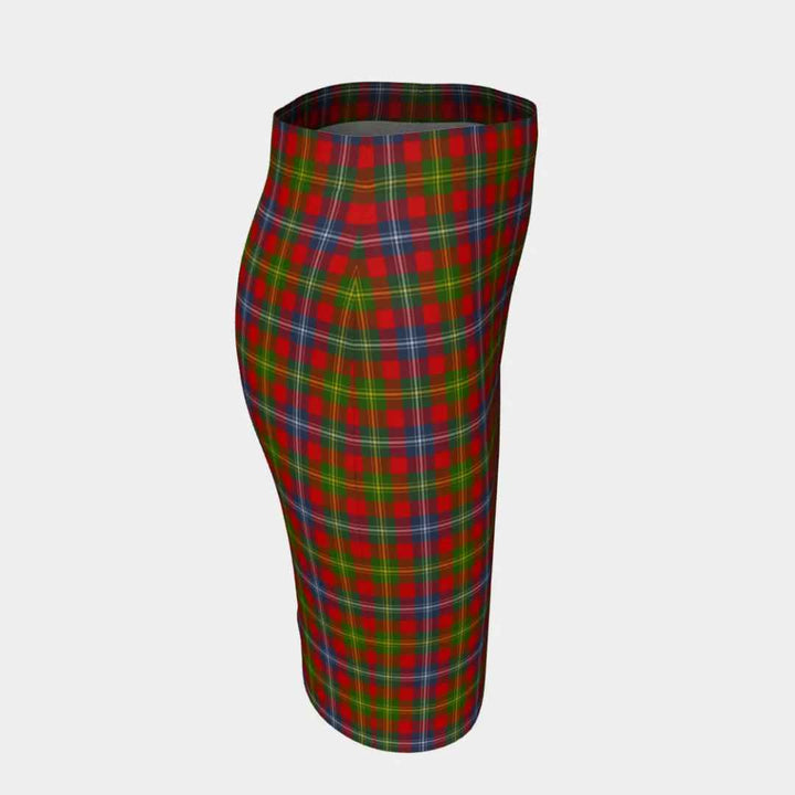 Scottish Forrester Clan Tartan Fitted Skirt Tartan Plaid 3