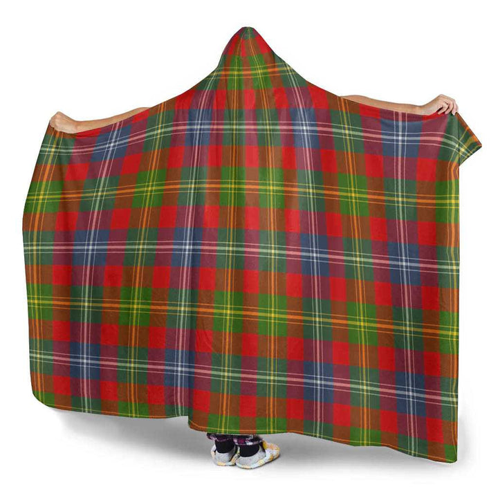 Scottish Forrester Clan Tartan Hooded Blanket Tartan Plaid 3