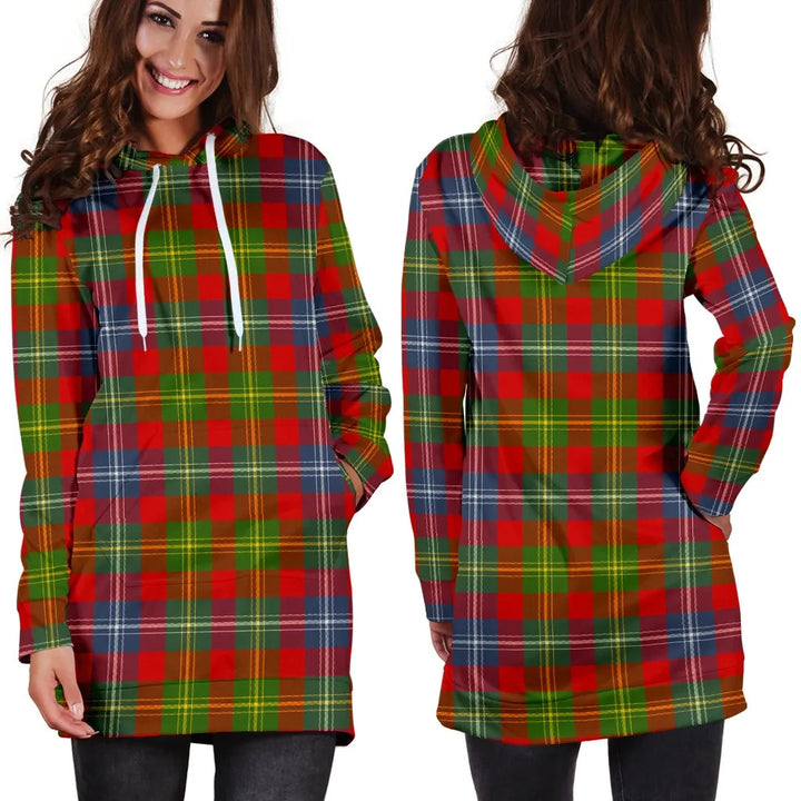 Scottish Forrester Clan Tartan Hoodie Dress