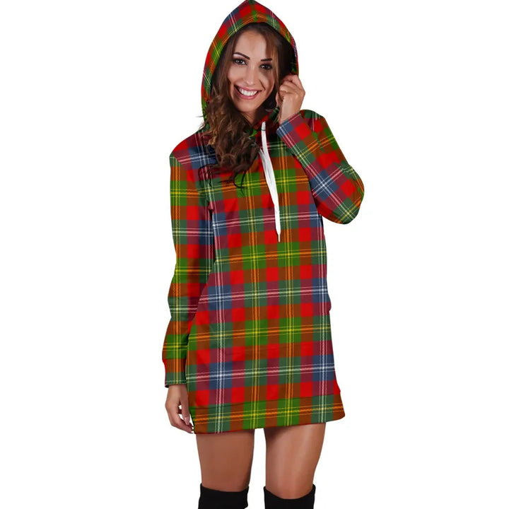 Scottish Forrester Clan Tartan Hoodie Dress