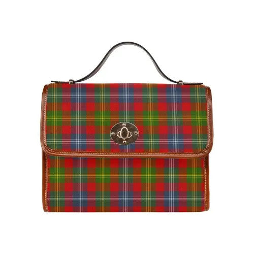 Scottish Forrester Clan Tartan Waterproof Canvas Bag Tartan Plaid 1