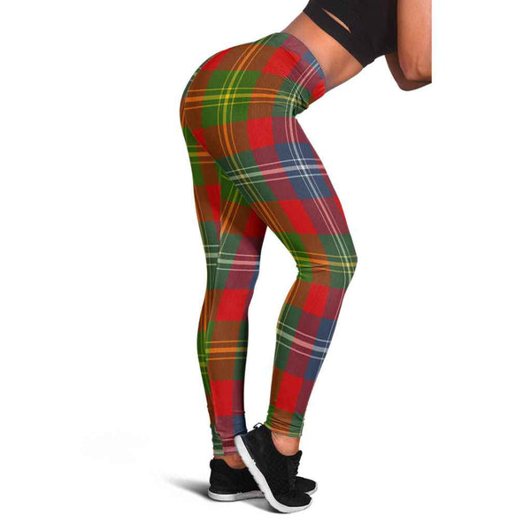 Scottish Forrester Clan Tartan Women Leggings Tartan Plaid 1