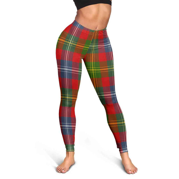 Scottish Forrester Clan Tartan Women Leggings Tartan Plaid 3