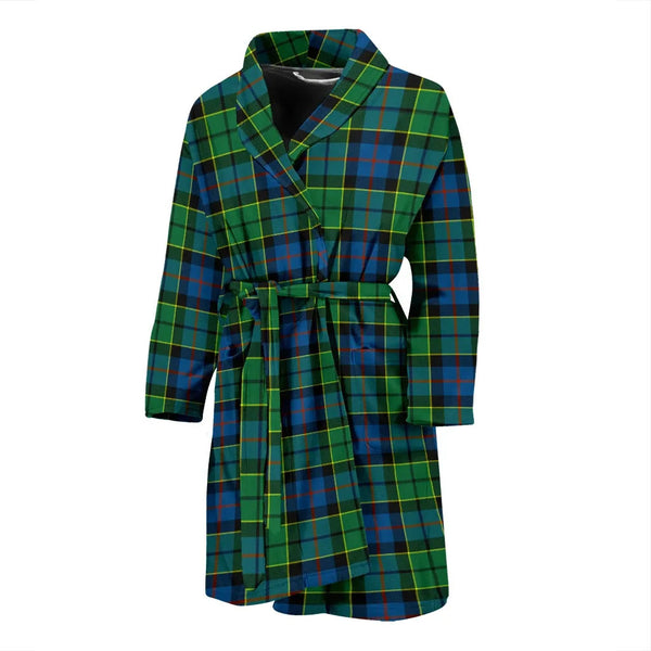 Scottish Forsyth Ancient Clan Tartan Bathrobe 2