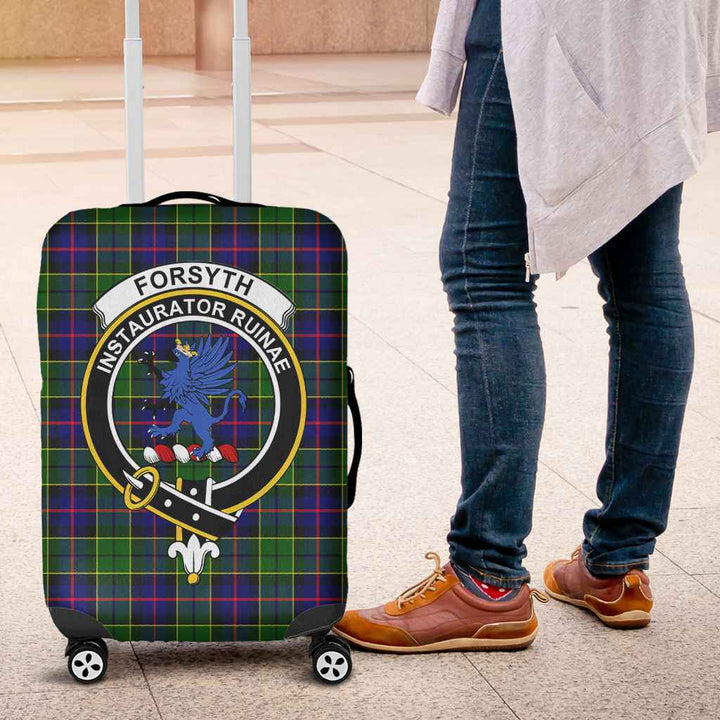 Scottish Forsyth Clan Crest Tartan Luggage Cover Tartan Plaid 4
