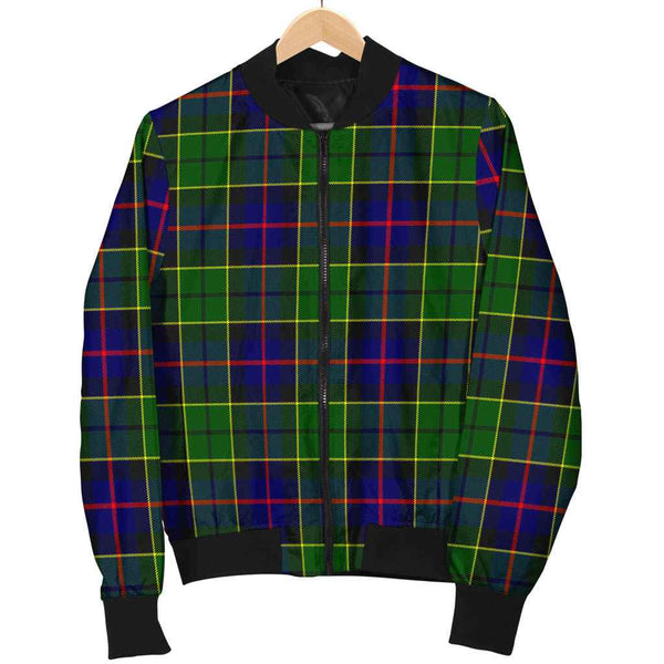 Scottish Forsyth Modern Clan Tartan Bomber Jacket Tartan Plaid 1