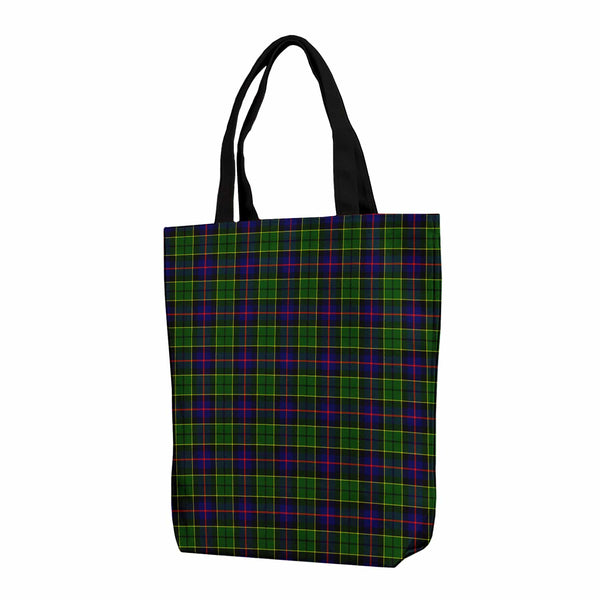 Scottish Forsyth Modern Clan Tartan Canvas Bag With Shoulder Strap Tartan Plaid 1