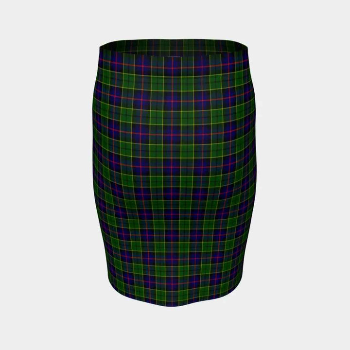 Scottish Forsyth Modern Clan Tartan Fitted Skirt Tartan Plaid 4