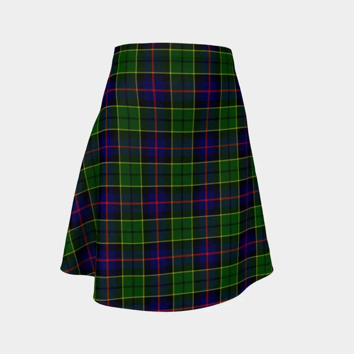 Scottish Forsyth Modern Clan Tartan Flare Skirt Tartan Plaid 1