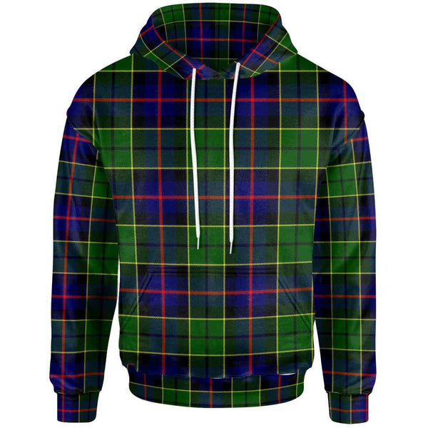 Scottish Forsyth Modern Clan Tartan Hoodie Front Side Tartan Plaid