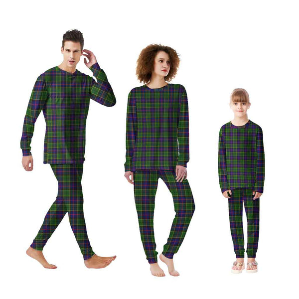 Scottish Forsyth Modern Clan Tartan Pajama Set Tartan Plaid