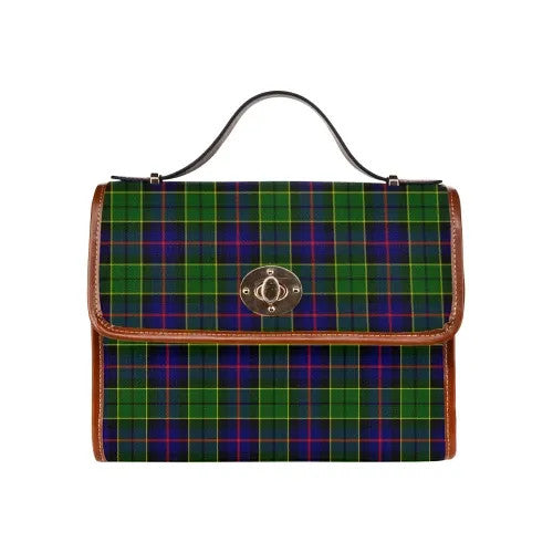 Scottish Forsyth Modern Clan Tartan Waterproof Canvas Bag Tartan Plaid 2