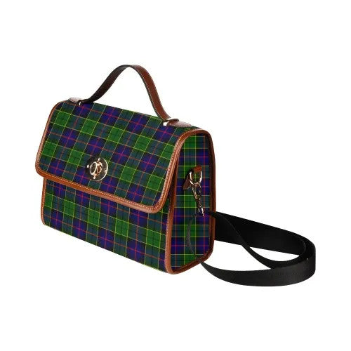 Scottish Forsyth Modern Clan Tartan Waterproof Canvas Bag Tartan Plaid 4