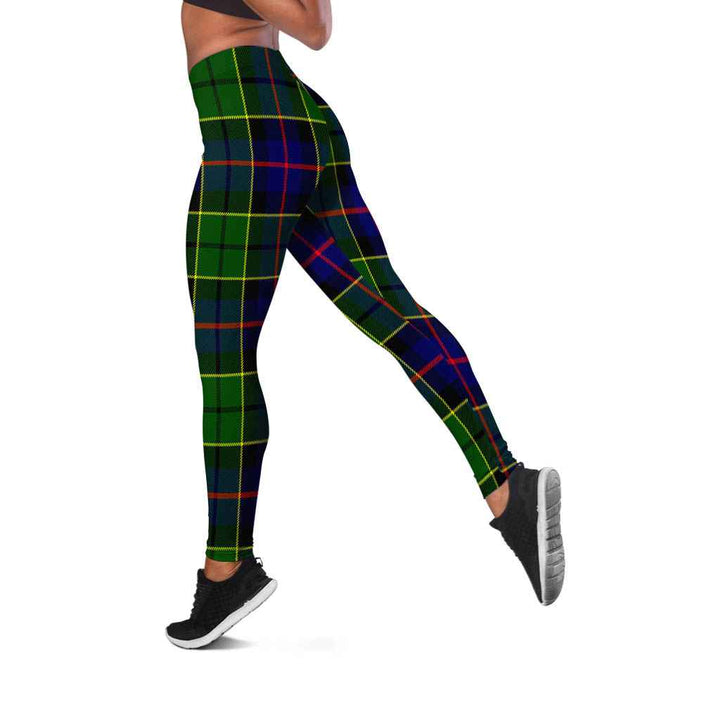 Scottish Forsyth Modern Clan Tartan Women Leggings Tartan Plaid 2