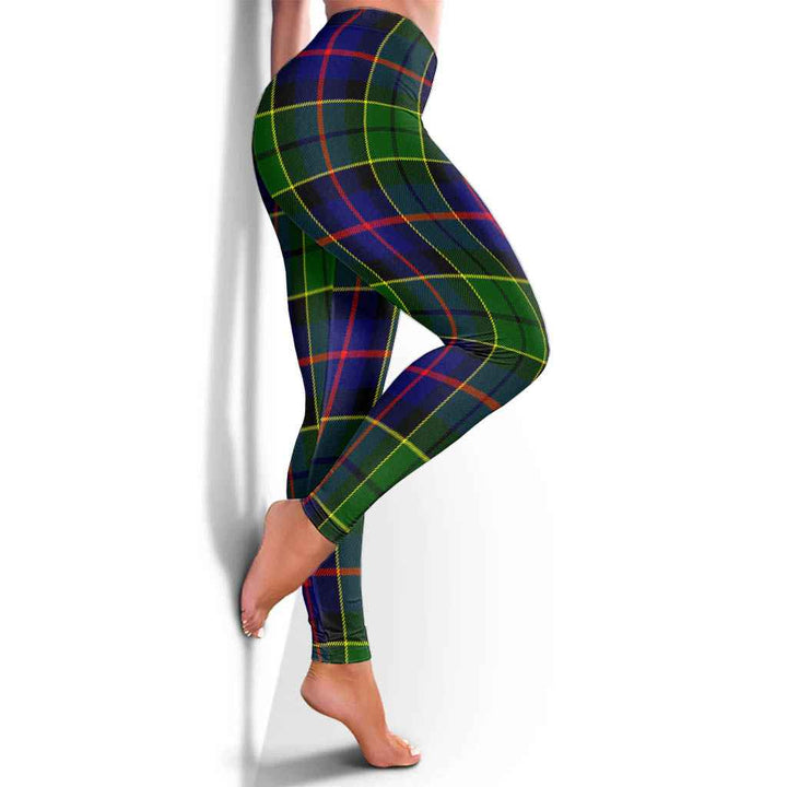Scottish Forsyth Modern Clan Tartan Women Leggings Tartan Plaid 4