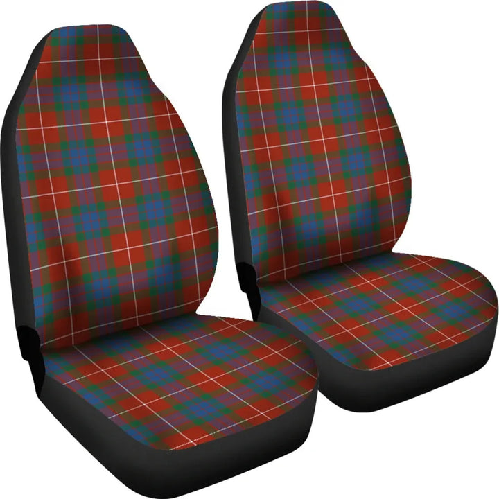 Scottish Fraser Ancient Clan Tartan Car Seat Covers 4