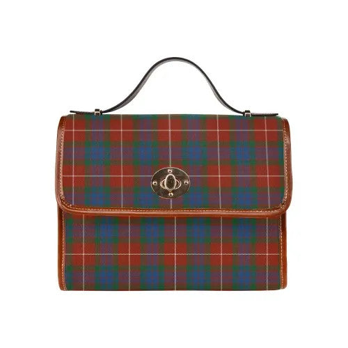 Scottish Fraser Ancient Clan Tartan Waterproof Canvas Bag Tartan Plaid 1