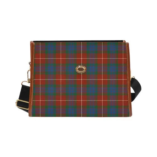 Scottish Fraser Ancient Clan Tartan Waterproof Canvas Bag Tartan Plaid 2