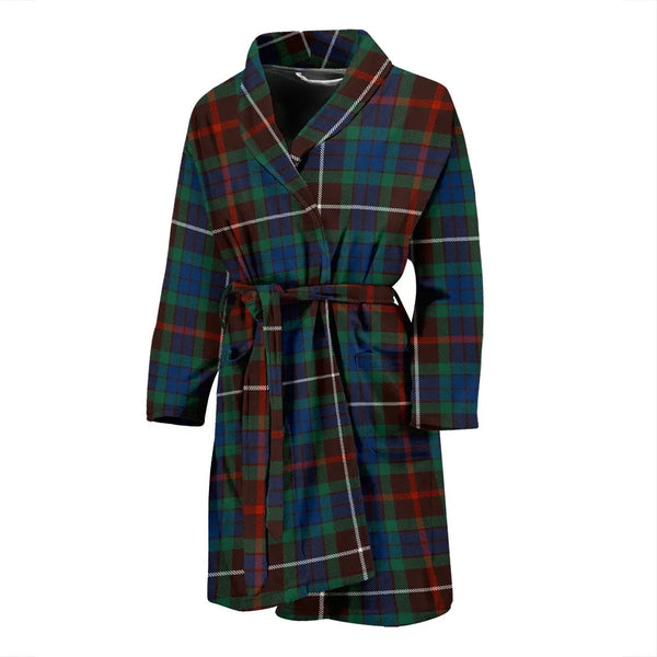 Scottish Fraser Hunting Ancient Clan Tartan Bathrobe 2