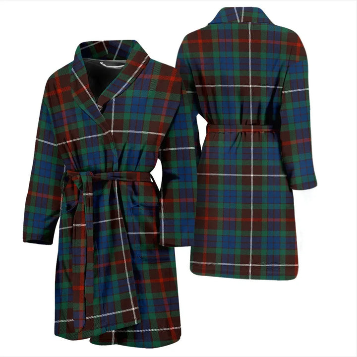 Scottish Fraser Hunting Ancient Clan Tartan Bathrobe 3