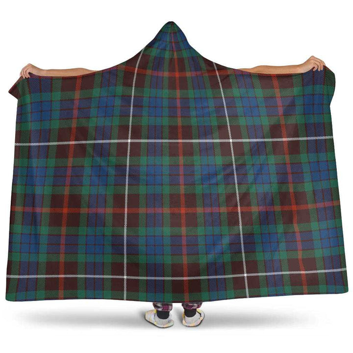 Scottish Fraser Hunting Ancient Clan Tartan Hooded Blanket Tartan Plaid 1