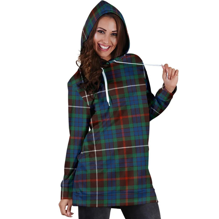 Scottish Fraser Hunting Ancient Clan Tartan Hoodie Dress