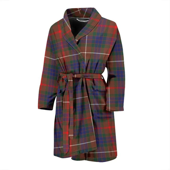Scottish Fraser Hunting Modern Clan Tartan Bathrobe 1