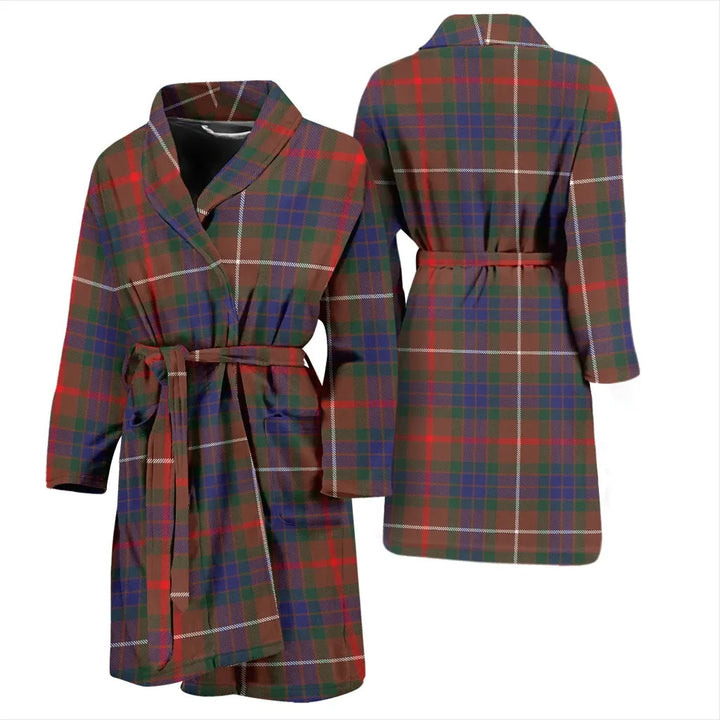 Scottish Fraser Hunting Modern Clan Tartan Bathrobe 3