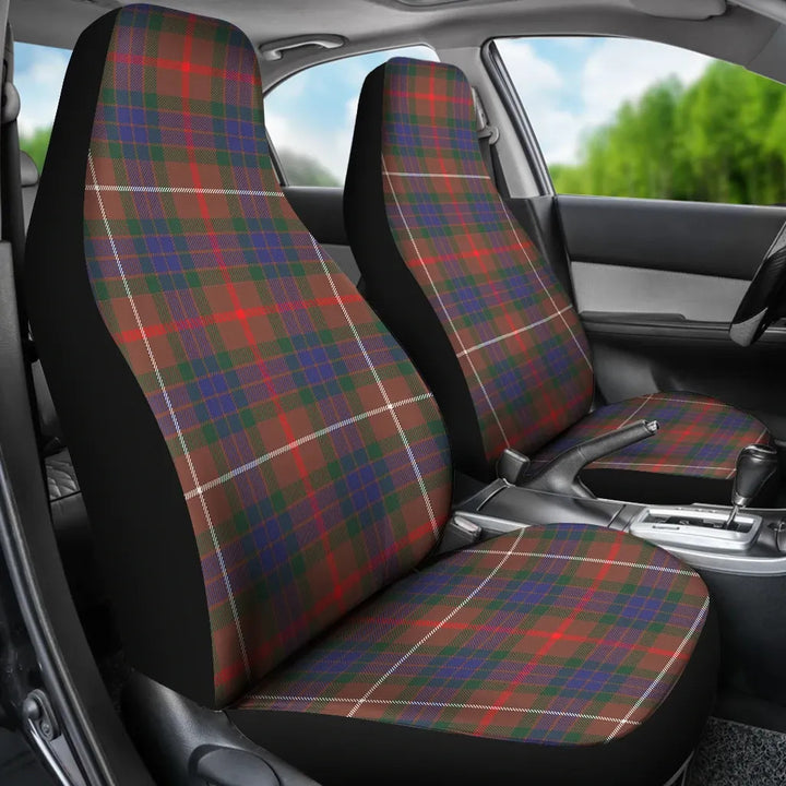 Scottish Fraser Hunting Modern Clan Tartan Car Seat Covers 3