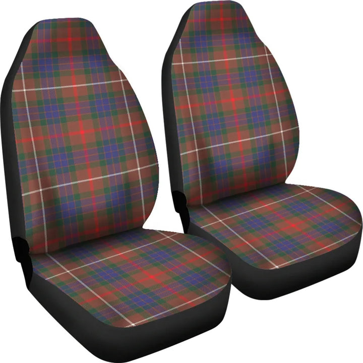 Scottish Fraser Hunting Modern Clan Tartan Car Seat Covers 4
