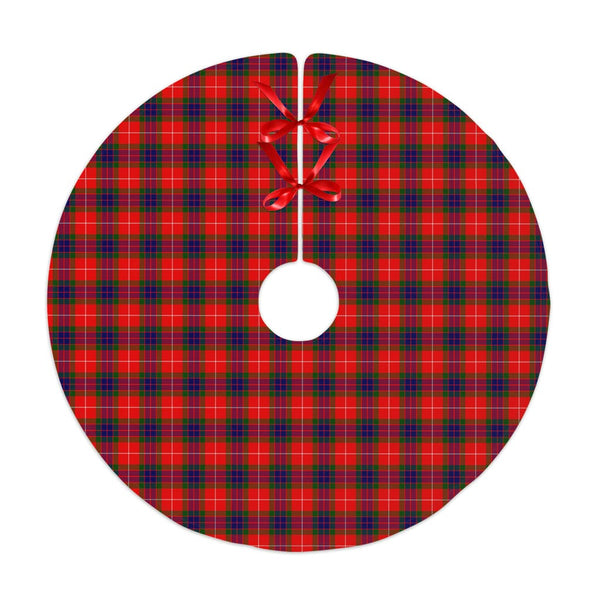 Scottish Fraser Modern Clan Tartan Christmas Tree Skirt No Tassels 1 Tartan Plaid