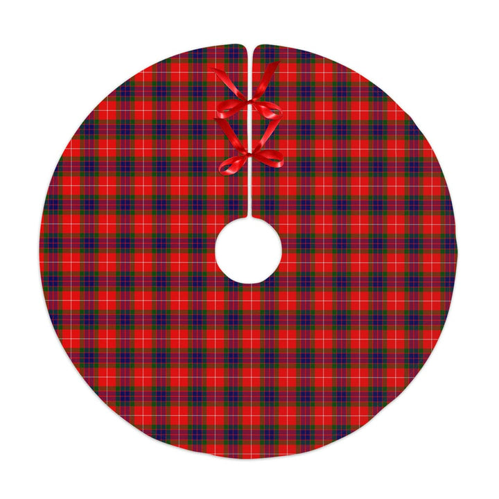 Scottish Fraser Modern Clan Tartan Christmas Tree Skirt No Tassels 1 Tartan Plaid