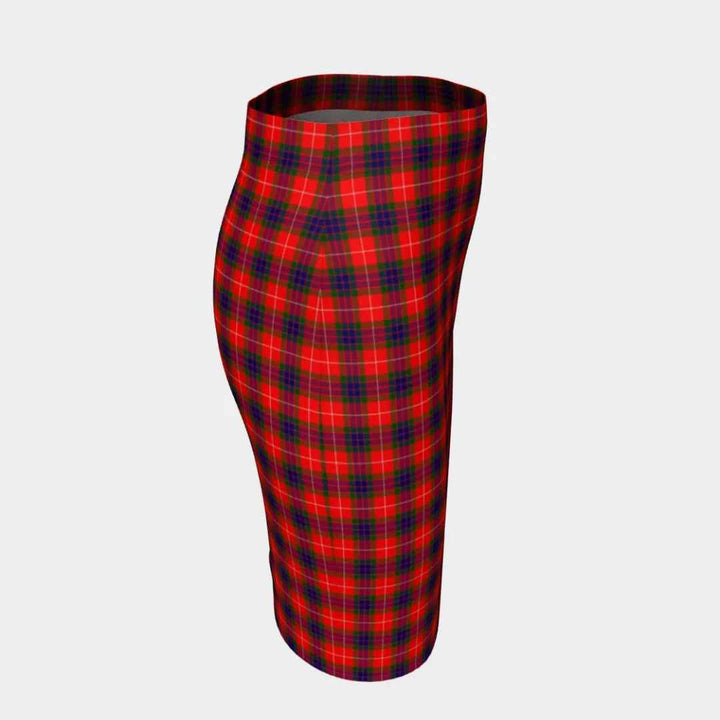 Scottish Fraser Modern Clan Tartan Fitted Skirt Tartan Plaid 3