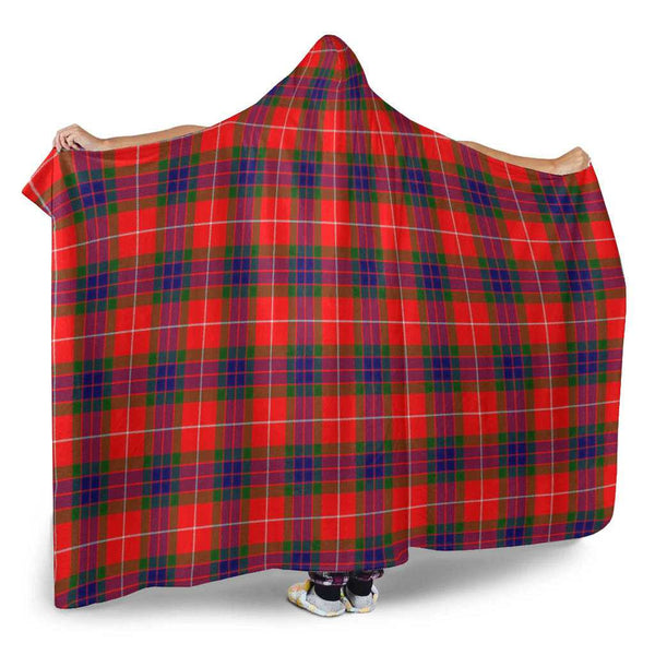 Scottish Fraser Modern Clan Tartan Hooded Blanket Tartan Plaid 2