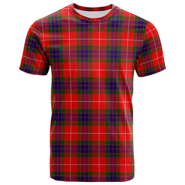 Scottish Fraser Modern Clan Tartan T-Shirt Front Side Tartan Plaid