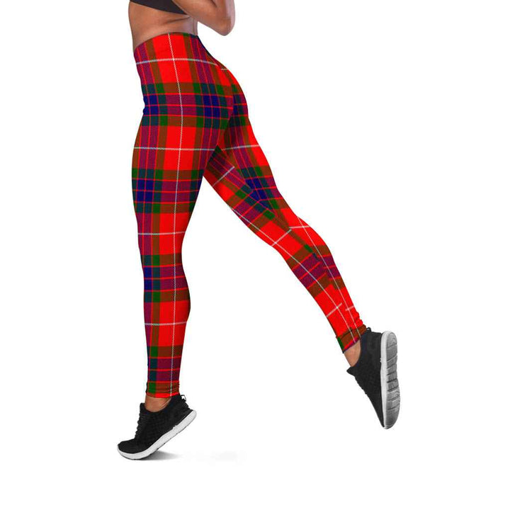 Scottish Fraser Modern Clan Tartan Women Leggings Tartan Plaid 2