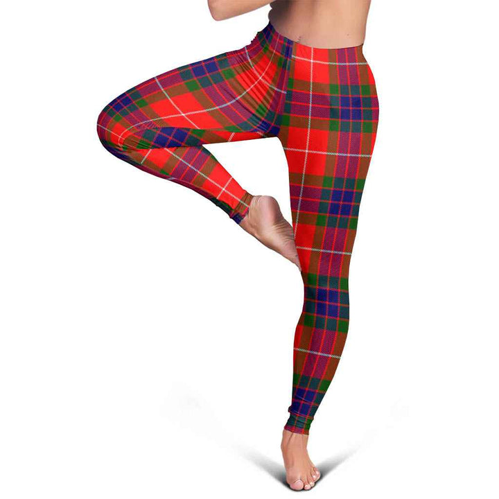 Scottish Fraser Modern Clan Tartan Women Leggings Tartan Plaid 5