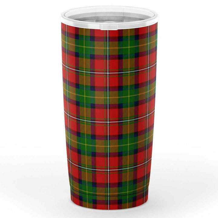 Scottish Fullerton Clan Crest Tartan Insulated Tumbler Tartan Plaid 2