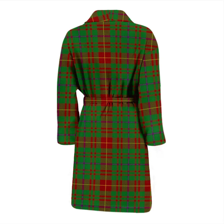 Scottish Fulton Clan Tartan Bathrobe 1