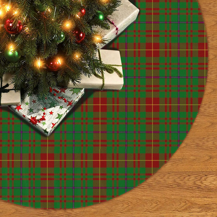 Scottish Fulton Clan Tartan Christmas Tree Skirt No Tassels 2 Tartan Plaid
