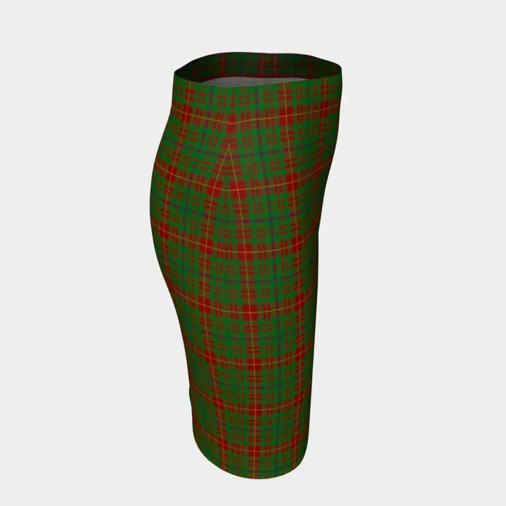 Scottish Fulton Clan Tartan Fitted Skirt Tartan Plaid 3