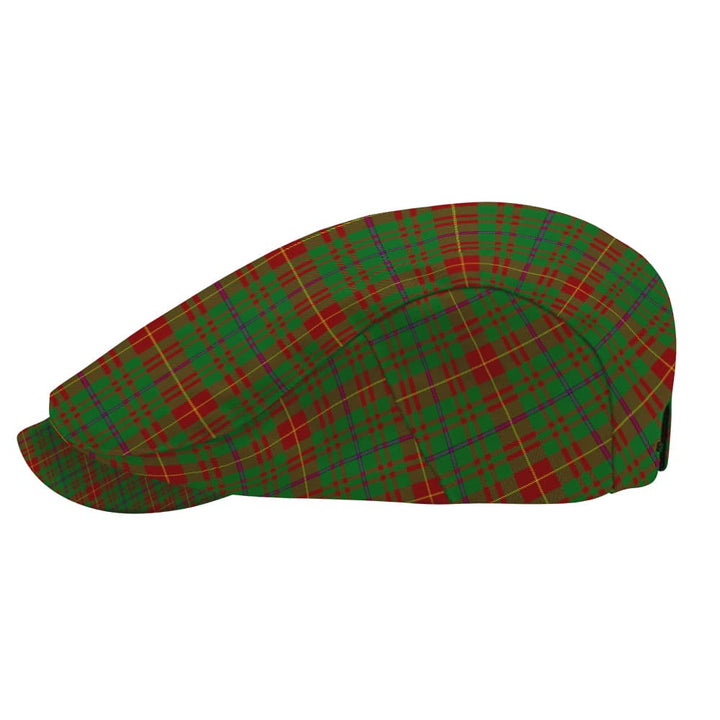 Scottish Fulton Clan Tartan Flat Cap Tartan Plaid 3