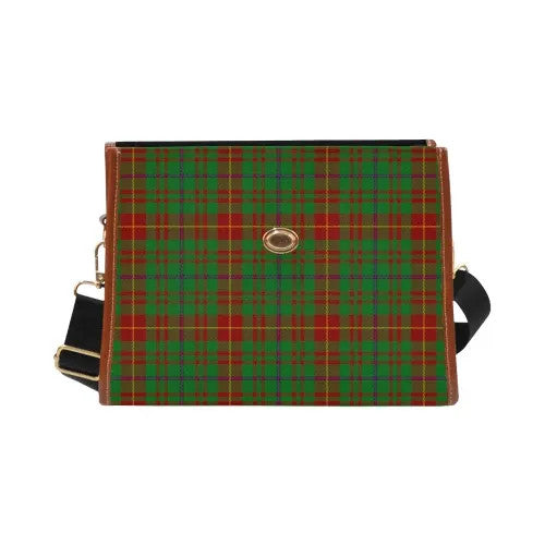 Scottish Fulton Clan Tartan Waterproof Canvas Bag Tartan Plaid 2