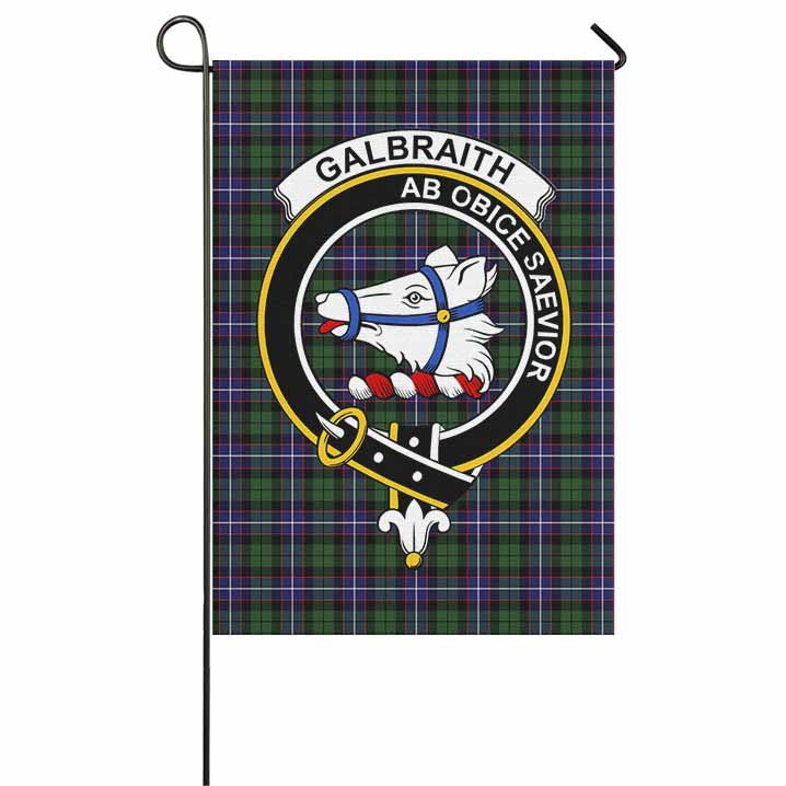 Scottish Galbraith Clan Crest Tartan Garden Flag Tartan Plaid 1
