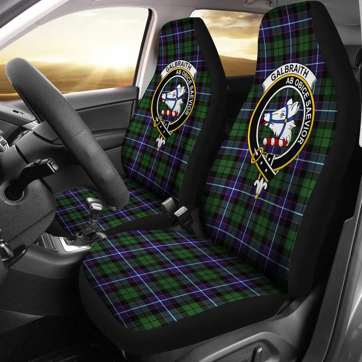 Scottish Galbraith Modern Clan Crest Tartan Car Seat Covers 2