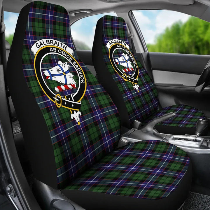 Scottish Galbraith Modern Clan Crest Tartan Car Seat Covers 3