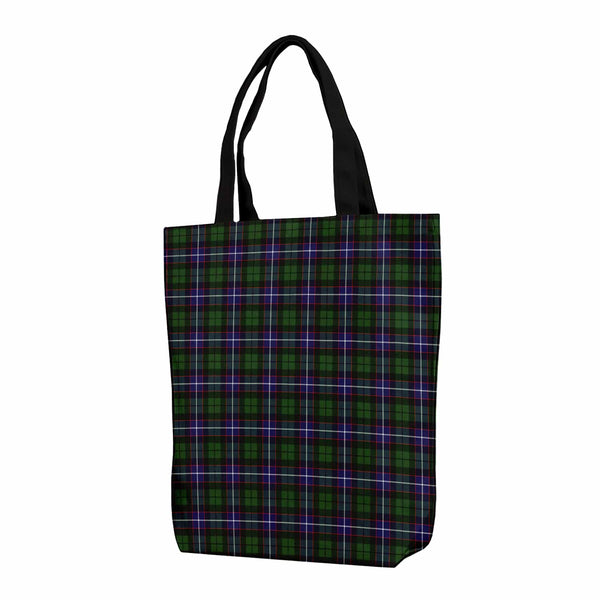 Scottish Galbraith Modern Clan Tartan Canvas Bag With Shoulder Strap Tartan Plaid 1